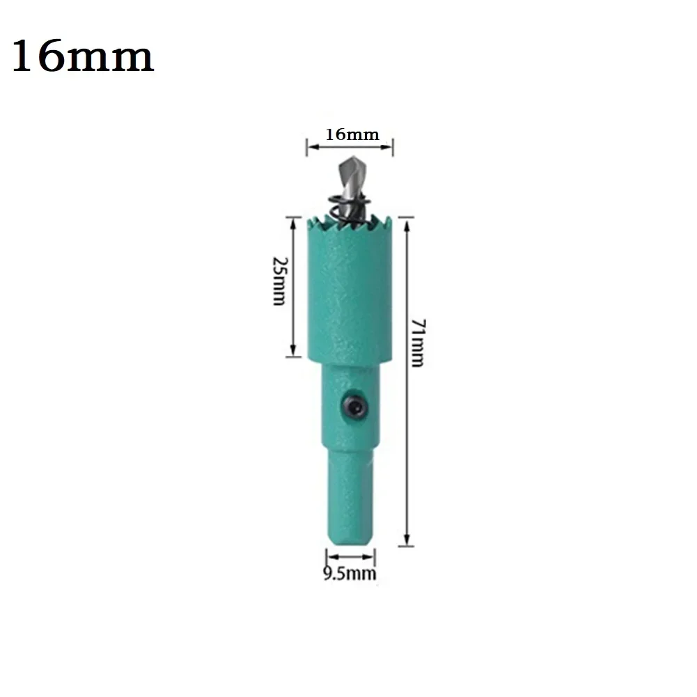 1PC Hole Saws 16mm-50mm M42 Bi-Metal Drill Bit Cutter Carpentry Tools Cutting Metal Plastic Iron Hand Tools Woodworking Tool