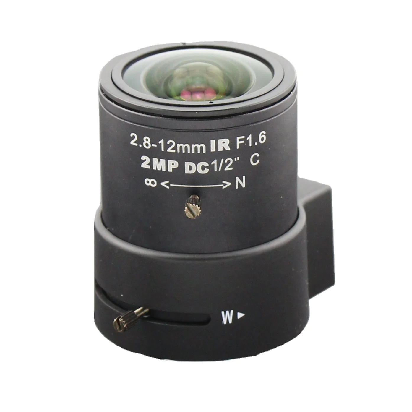 

2024 High Resolution C Mount Auto Iris Lens 2.8-12mm 1/2" High Quality