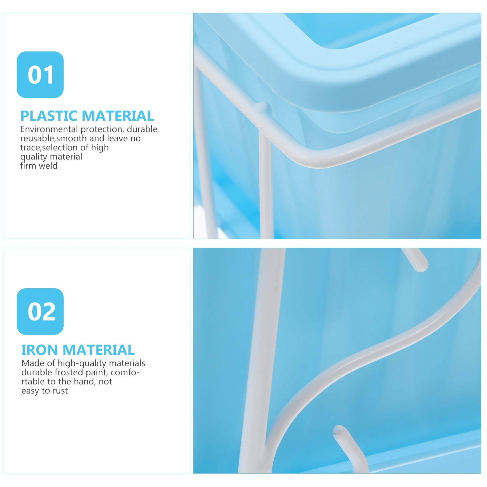 

1 комплект, прямоугольный подвесной поднос для цветочного горшка, прочный декоративный контейнер для цветов для балкона, гостиной, стойка для горшков с растениями