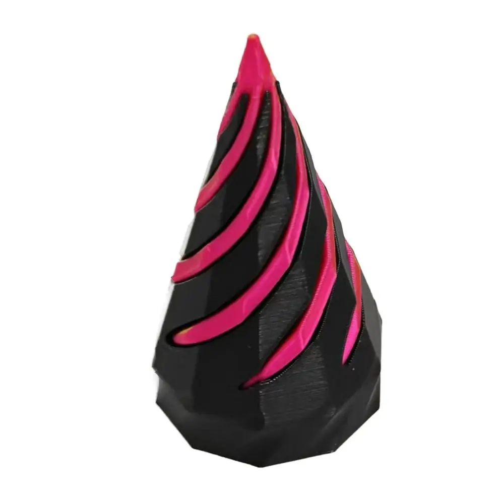Intelligence Development Impossible Pyramid Passthrough Math Games Decorative Ornaments Spiral Cone Fidget Toy