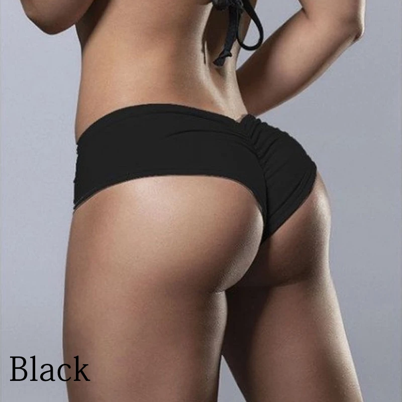 Frauen Yoga Briefs Fitness Bike Sexy Shorts Fashion Workout Push Up Sportswear Sport Mini Kurze Gym Shorts Mädchen Spodenki Damskie – Detail 4