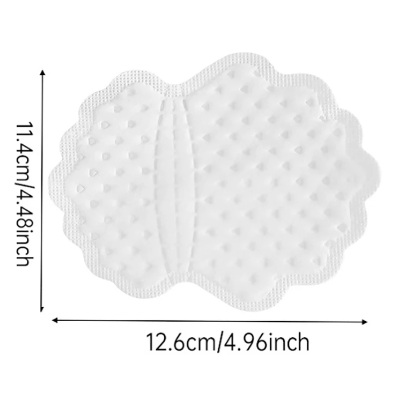 30/60/100Pcs Petal Shape Disposable Sweat-absorbing Patch Summer Deodorants Cotton Pads Armpit Sweat Pads Perspiration Care