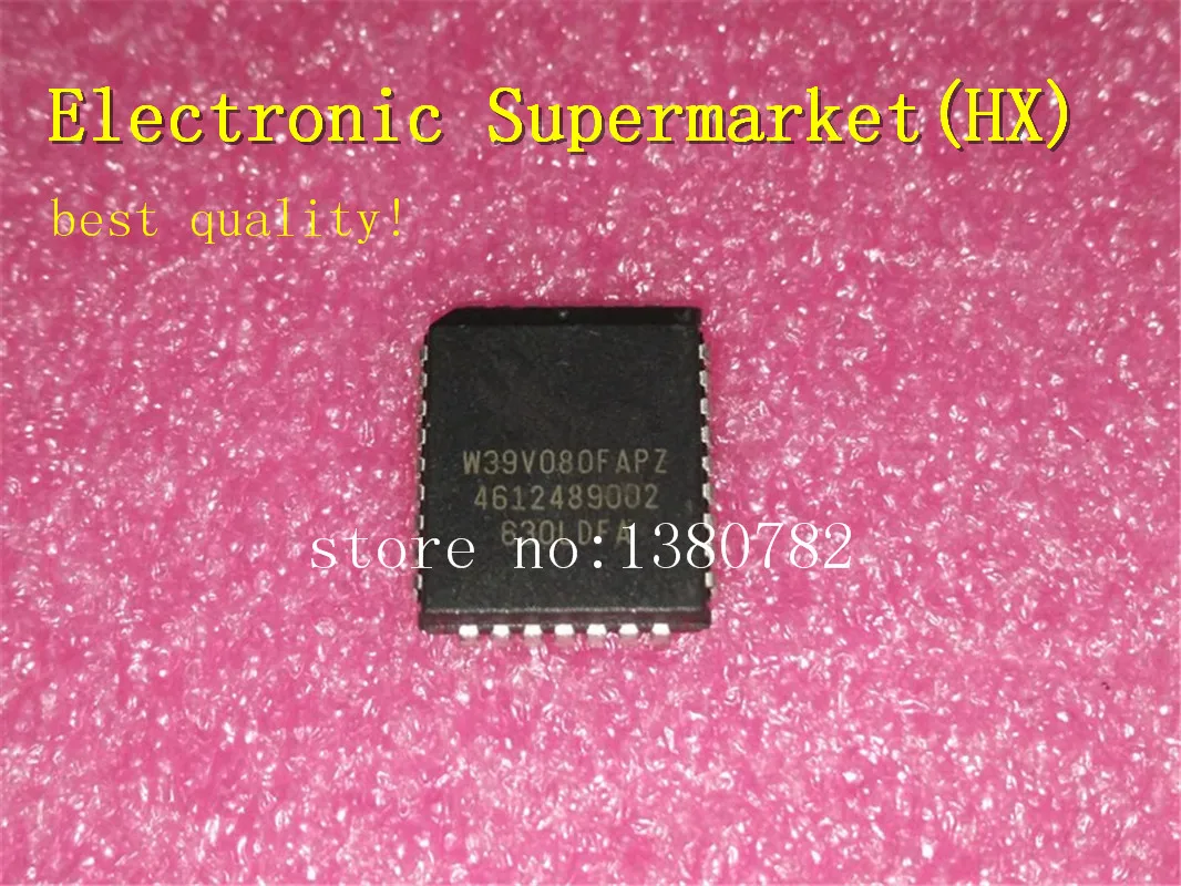 

Новинка 100%, оригинал, W39V080FAPZ, W39V080, PLCC-32 IC!