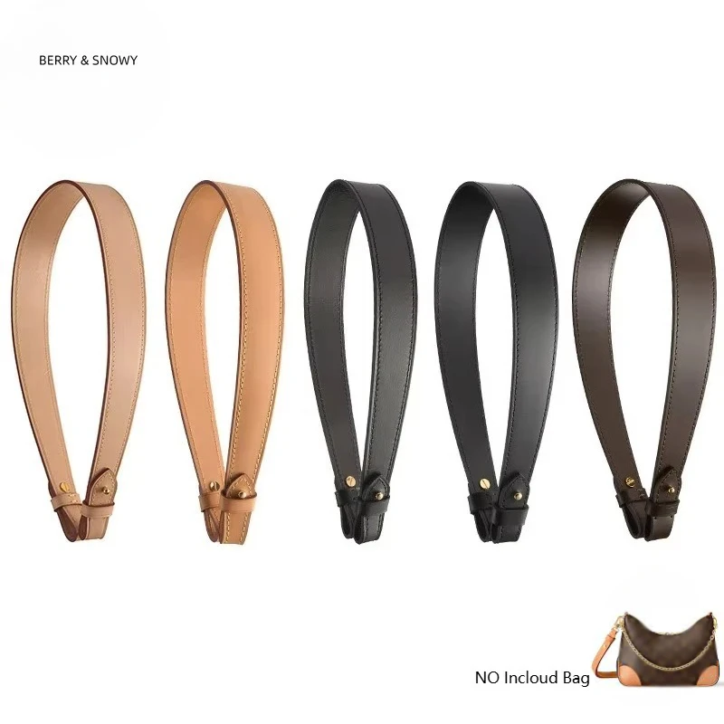 

Berry & Snowy из натуральной кожи Vachetta, широкая замена для Boulogne PM CrossBody, индивидуальные подъемные ремни для сумки