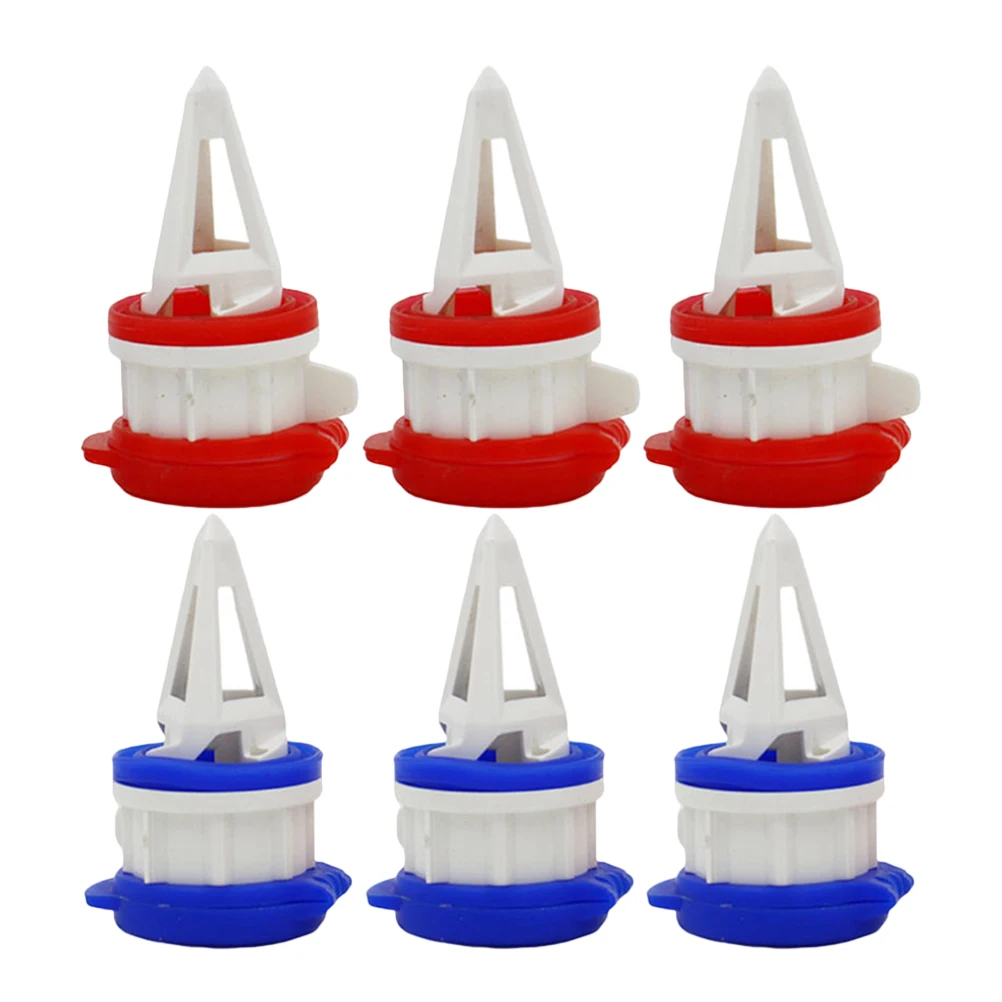 

6Pcs Box Drink Diverter Lid Milk Carton Pourer Spout Beverage Extension Mouth Kitchen Gadget Keep Drinks Fresh