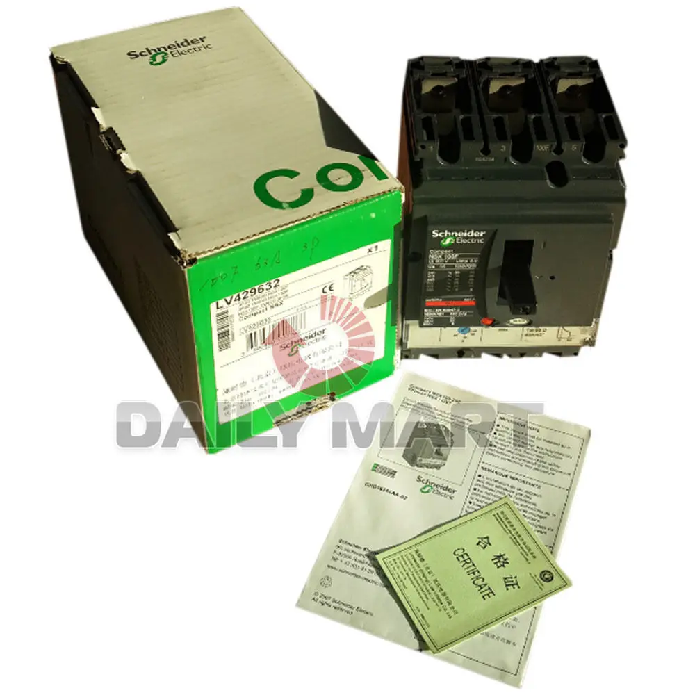 

Schneider Electric LV429632 Programmable Compacy NSX Molded Case Circuit Breaker