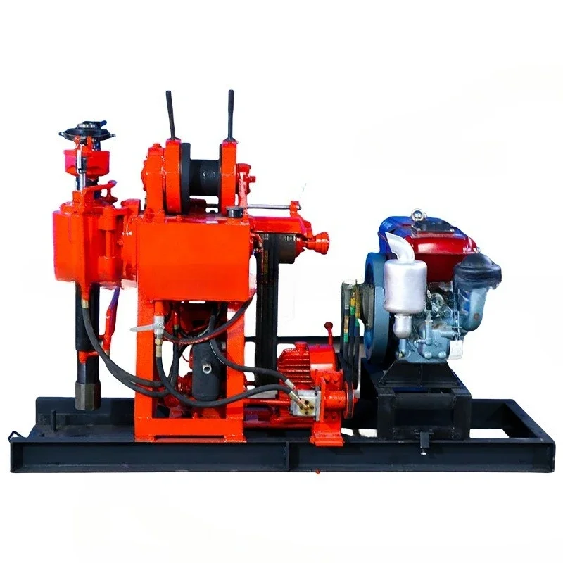 Diesel Hydraulic Rock Drilling Prospecting Core Water Well Drilling Rig