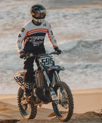 Mtb T-shirt Roupas de ciclismo para motocross, MTB T-Shirt, Road Bike Sportswear, Downhill Sports Clothes motocross jersey