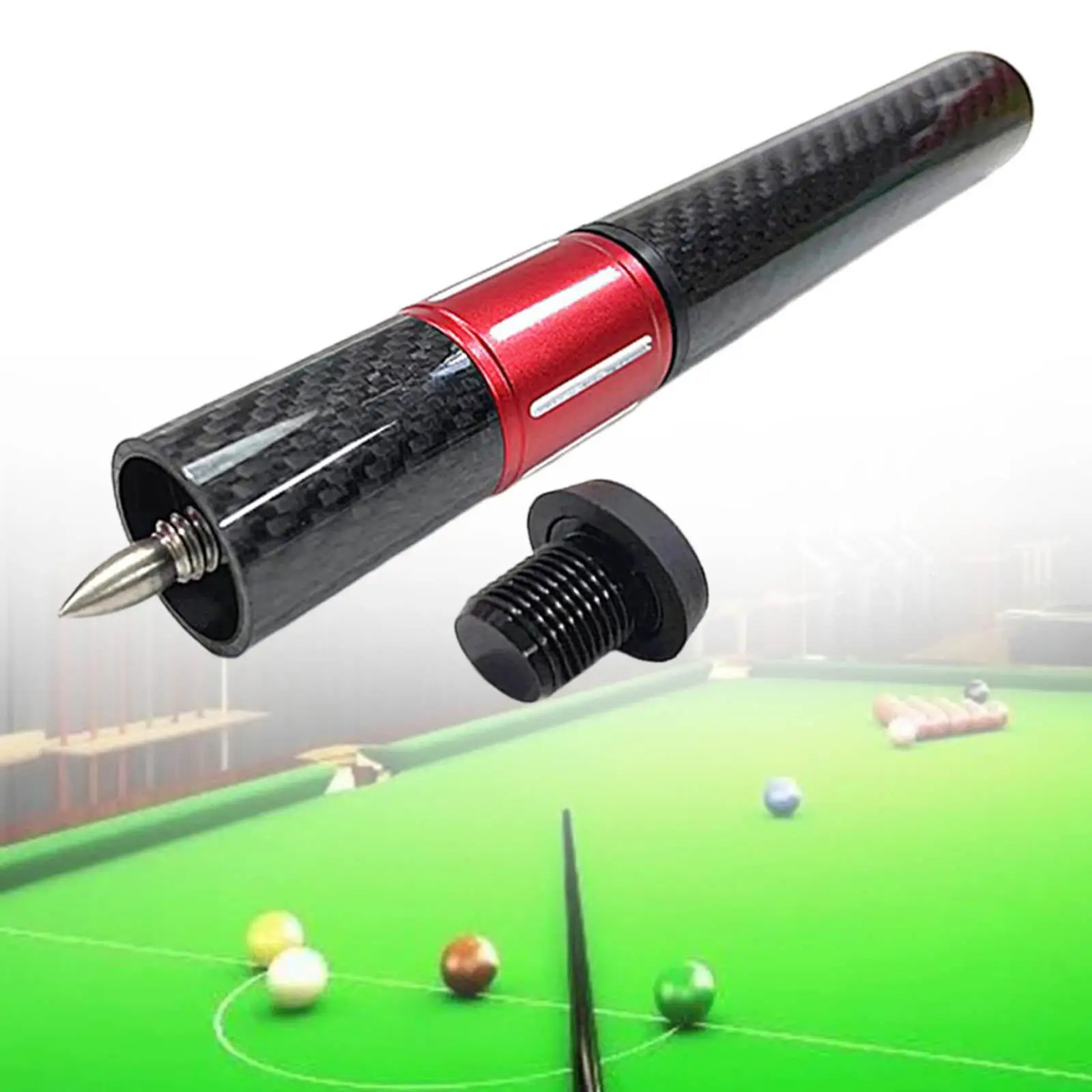 Pool Stick Extension, Billiards Pool Cue Extension Billiards Accessory Pool Cue Extender Cue End Extenders for Games Home