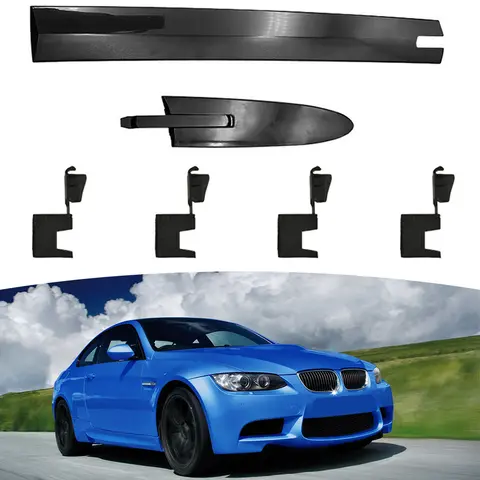 BMW 2007-2019 용 컨버터블 루프 몰딩 M3 328i 335i 용 428i 430i 435i 상단 힌지 커버 클램프 또는 걸쇠
