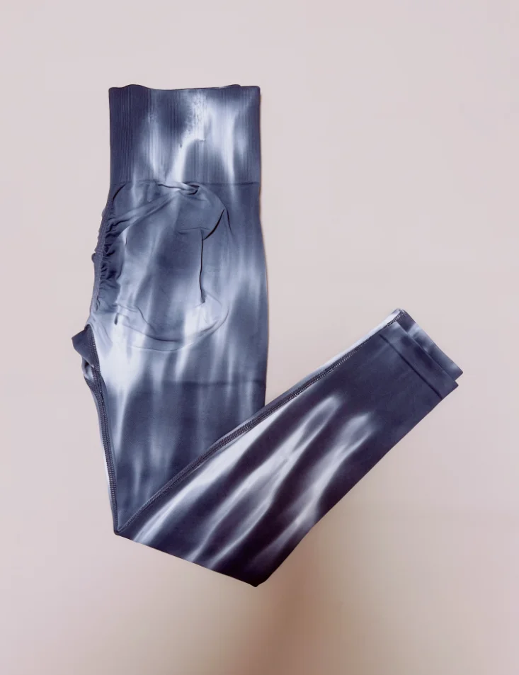 Neue Frauen Tie Dye Hohe Taille Legging Push-Up Scrunch Gym Sport Yoga Hosen Elastische Weiche Strumpfhosen Workout Booty Leggins Nylon – Detail 31