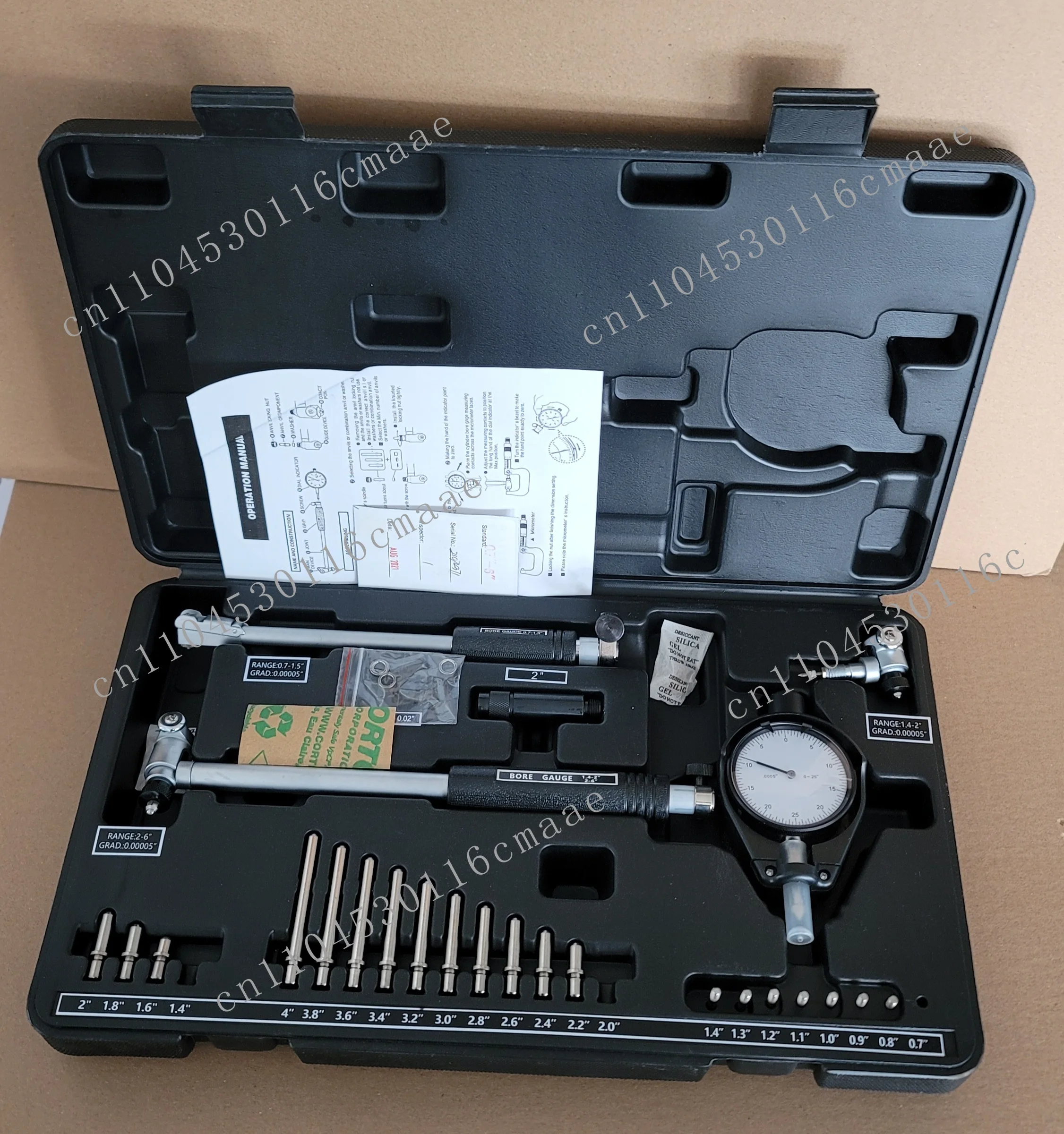 3pcs/set range 18-160mm/0.7-6