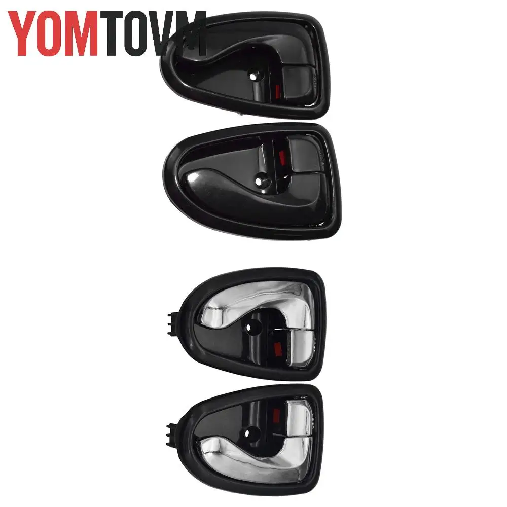 

Interior Door Handle Front/Rear Left Right Suitable for Hyundai Accent 2000-2006 Interior Door Handle 82610-25000, 82620-25000