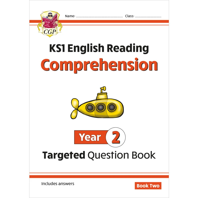 New KS1 English Targeted Question Book Year 2 Comprehension  Book 2 CGP Books Coordination Group Publications 9781789084351 Book