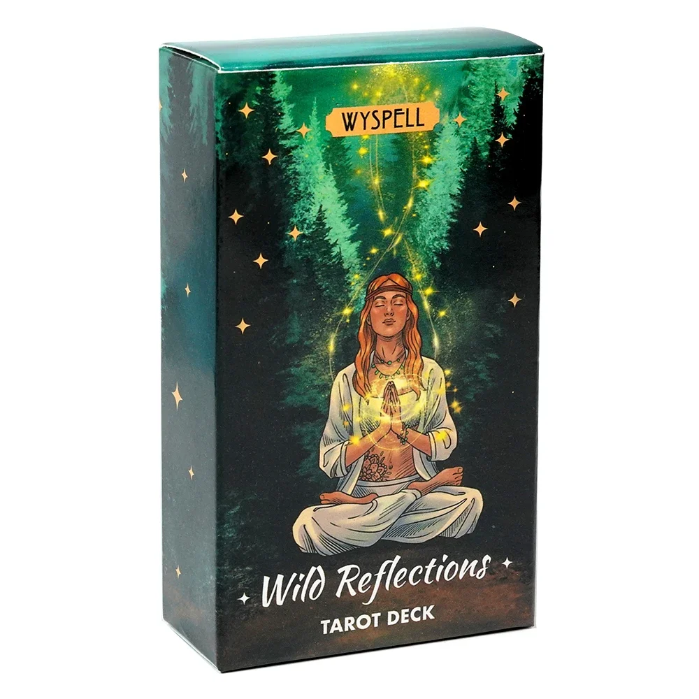 Wild Reflections Tarot Wyspell Classic Tarot Cards Beginner Friendly Clear Symbolism Traditional Structure Easy Follow 78 Cards