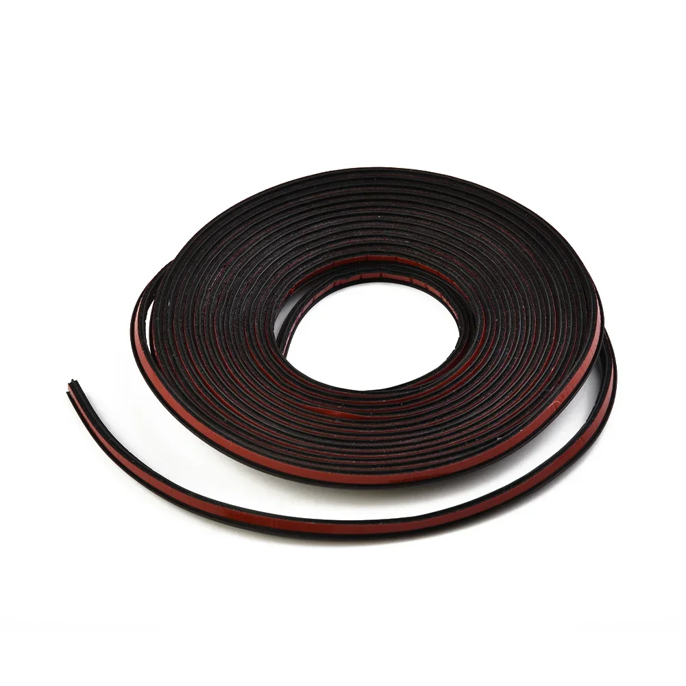 

Rubber Sealing Strip, 5M Car Headlight Bumper Lip Weatherstrip made of EPDM Material, Ensures a Quiet and Clean Car Environment