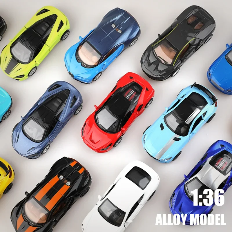 1:36 liga carro simulação modelo de carro menino carro de brinquedo das crianças atacado presente ornamento