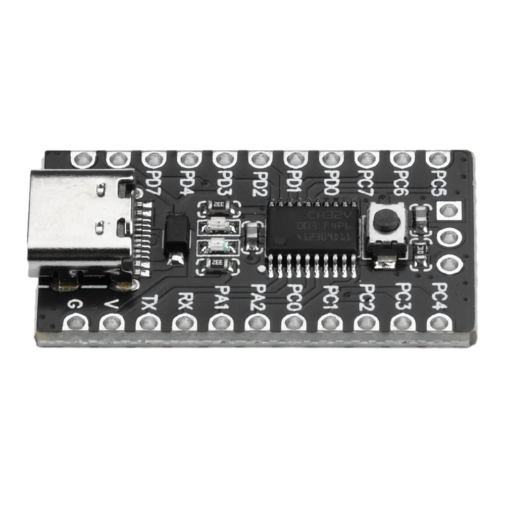 2PCS CH32V003F4P6 Core Board Development Board RISC-V Processor TYPE-C 2KB SRA 16KB Flash CH32V003 Microcontroller Module