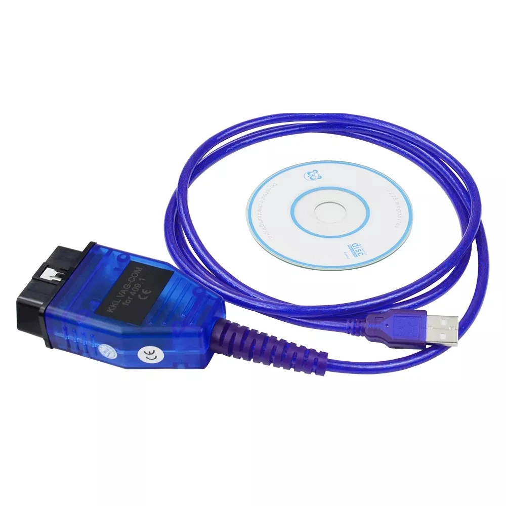 New arrival For VAG KKL 409 Car Diagnostiic Tool With CH340 Chip For VAG 409 KKL Cable USB Interface VAG409 OBD2 Scanner