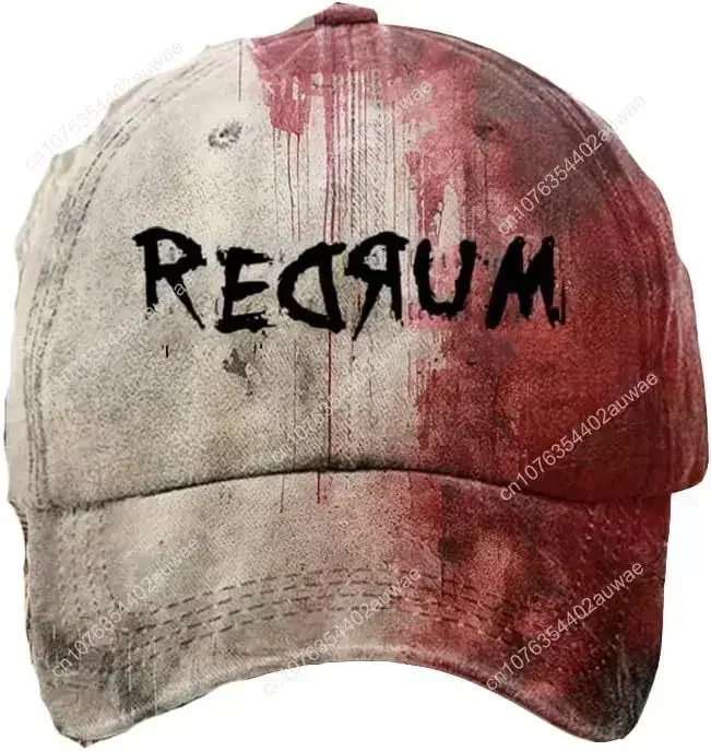Problem Solved Halloween Hat Horror Funny Halloween Hats Bloody Cap Men Woman Outdoor Casual Party Headwear Unisex Caps