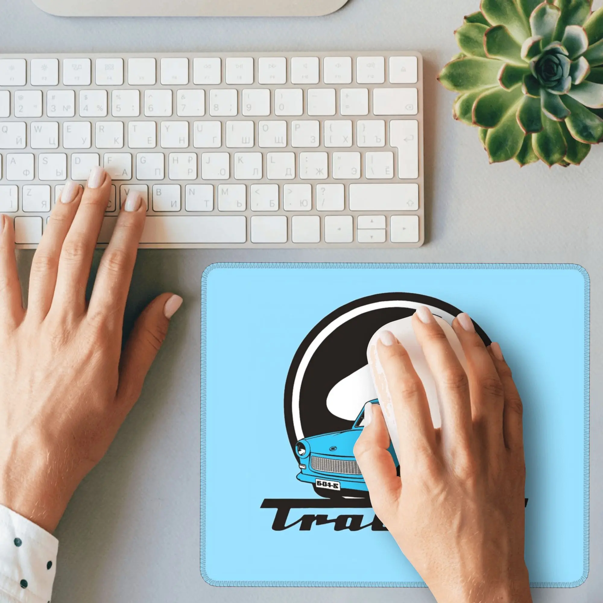 

Коврик для мыши Trabant 601, коврик для компьютерной клавиатуры, коврик для мыши, геймерский ПК, коврик для ноутбука, офисные настольные коврики