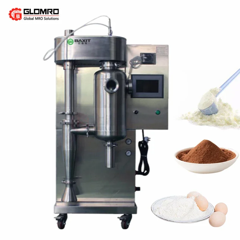 Lab Small PID Controller Vacuum Spray Dryer Small Scale Instant Coffee Milk Banana Honey Powder Spray Dryer