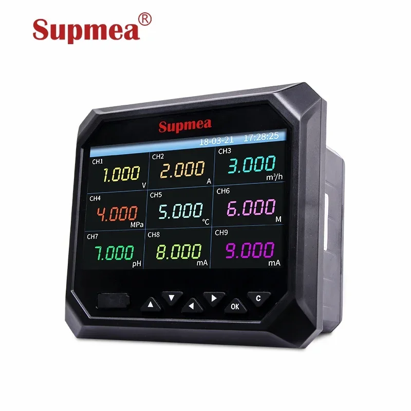 18 channels universal input color paperless recorder  Multi-channel Smart paperless recorder