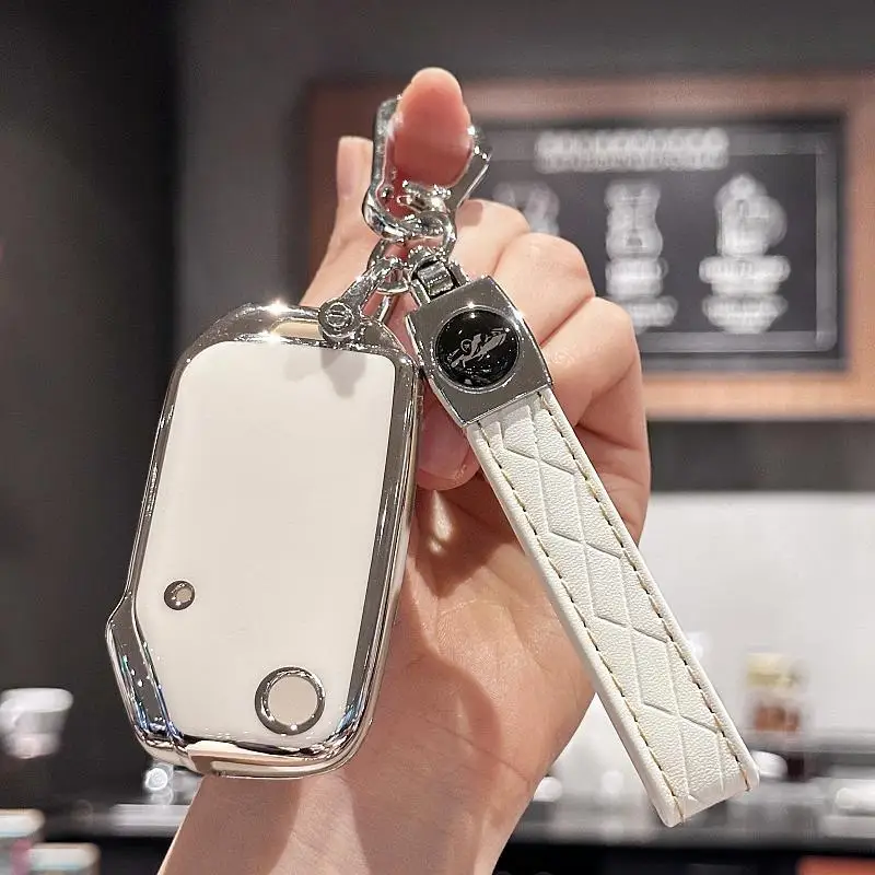 Key FOB Cover For KIA Sportage R GT Stinger GT Sorento Ceed CD Cerato Forte 2018 2019 Car Key Case Cover