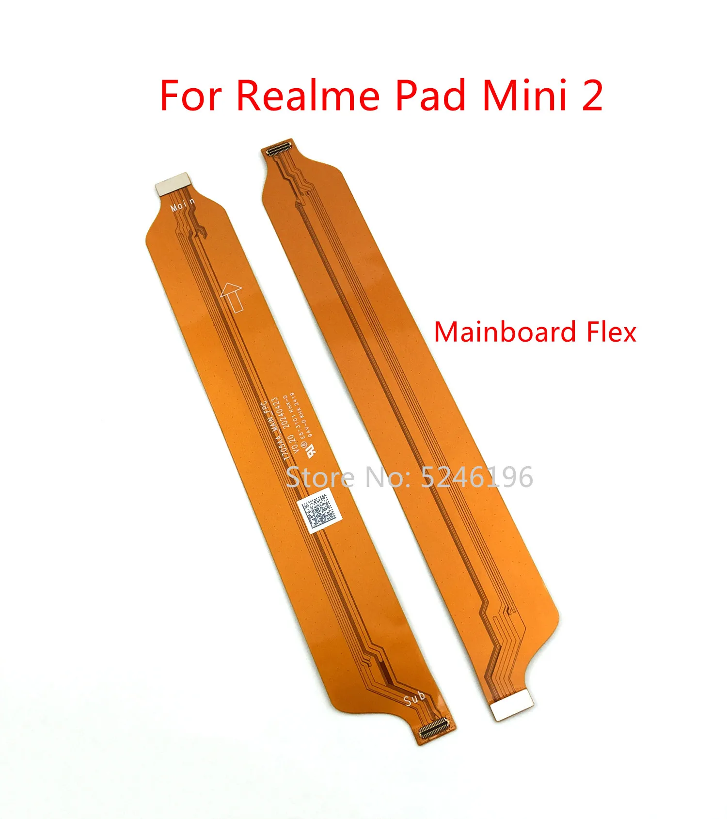 1pcs Main board USB Charging Connect Mainboard Flex Cable For For Realme Pad Mini 2 Replace Part.