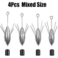 4Pcs Mixed Size