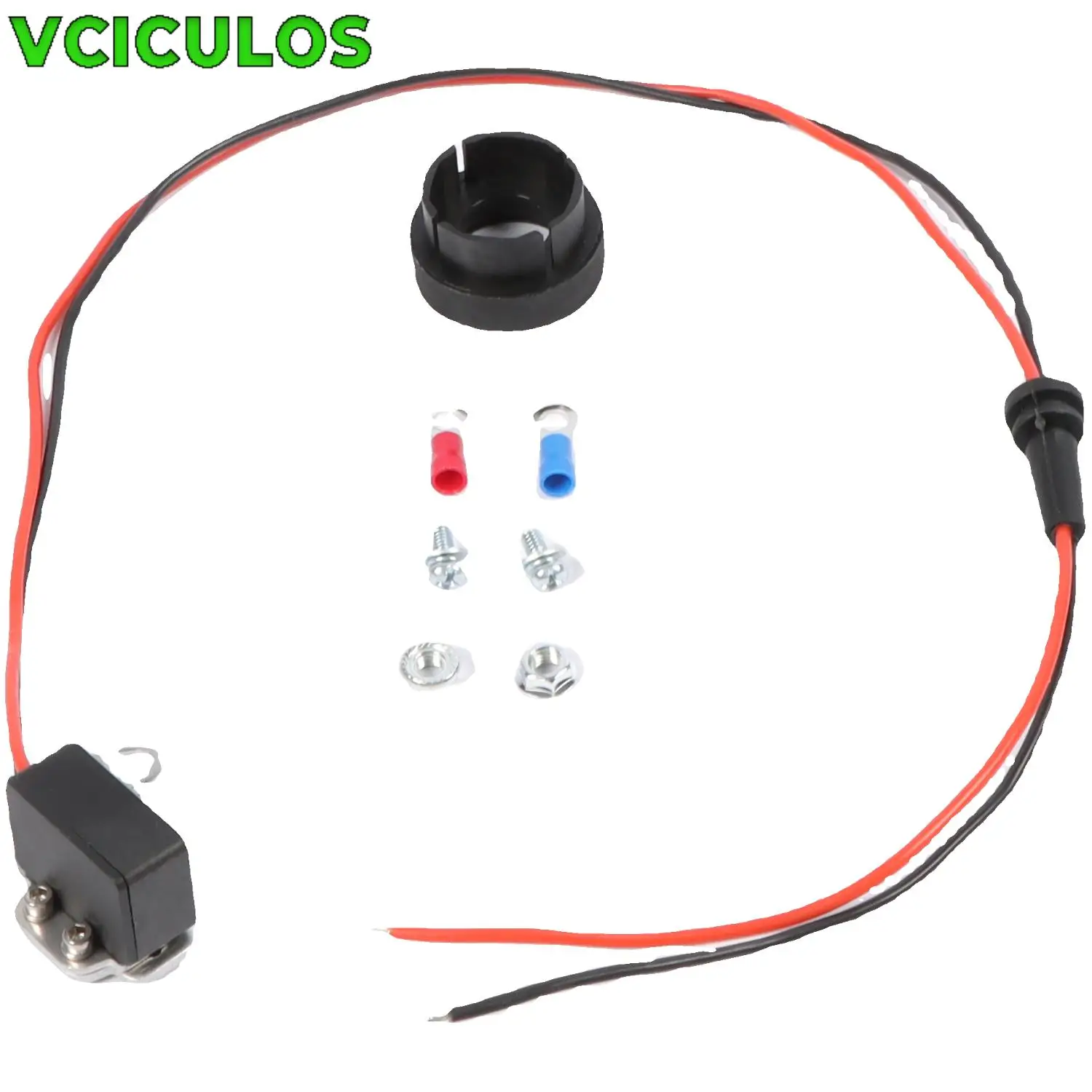 1set Points-to-Electronic Conversion Kit 1281 Ignitor for 57-74 Ford V8 Engine Car Accessories Parts Fuel Supply System