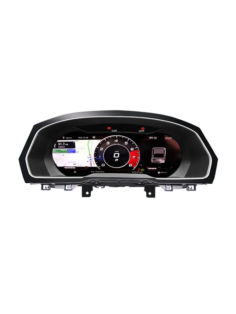 12,3'' LCD digitaal instrumentencluster voor Volkswagen Passat B8 CC Variant 2017 18 19 20 21 3 jaar ondersteuning HDMI Carplay instrumentencluster