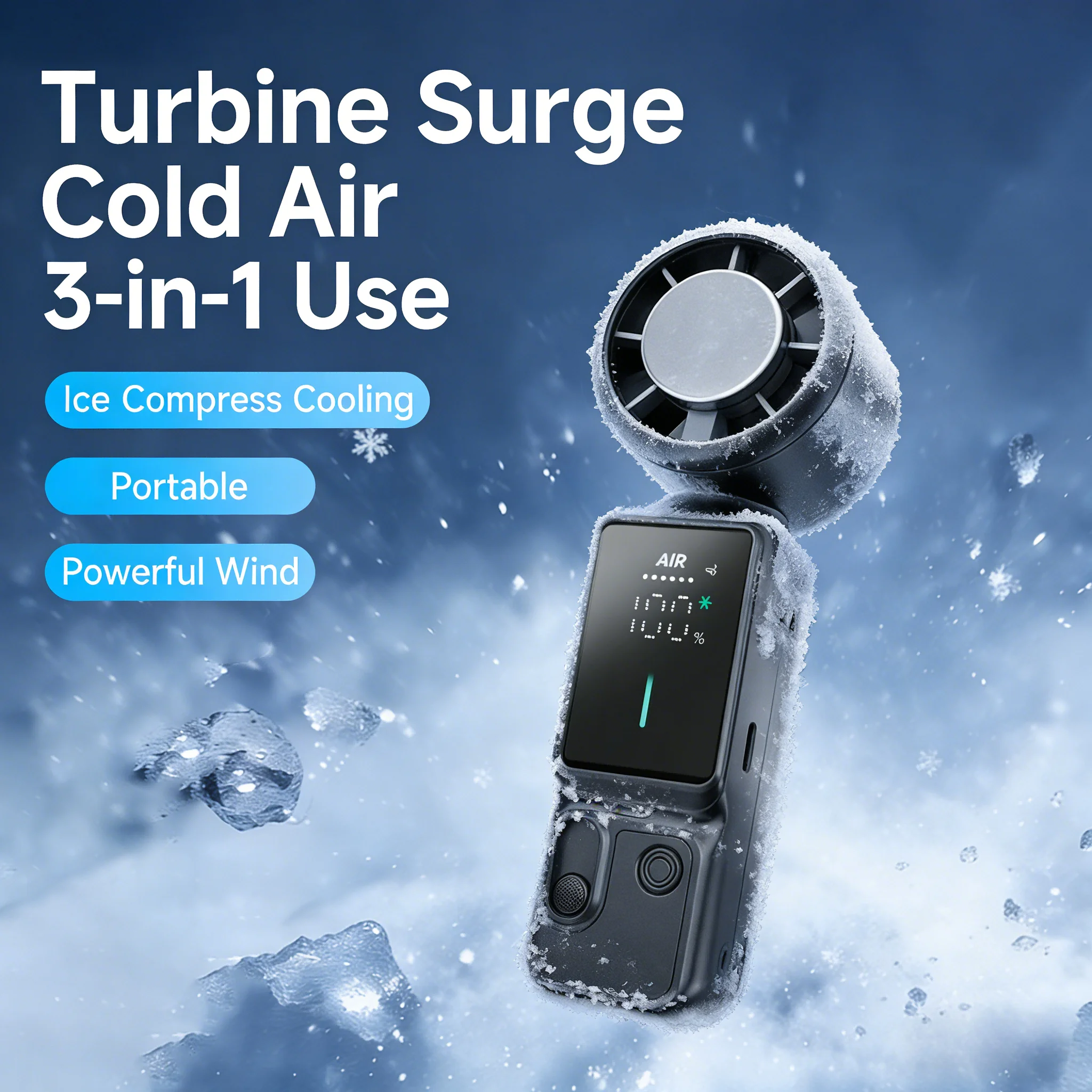 Portable Cooling Fan Mini Handheld Ultra Silent Fans USB Rechargeable 100 Adjustable Summer Travel Fans Outdoor Office Desktop