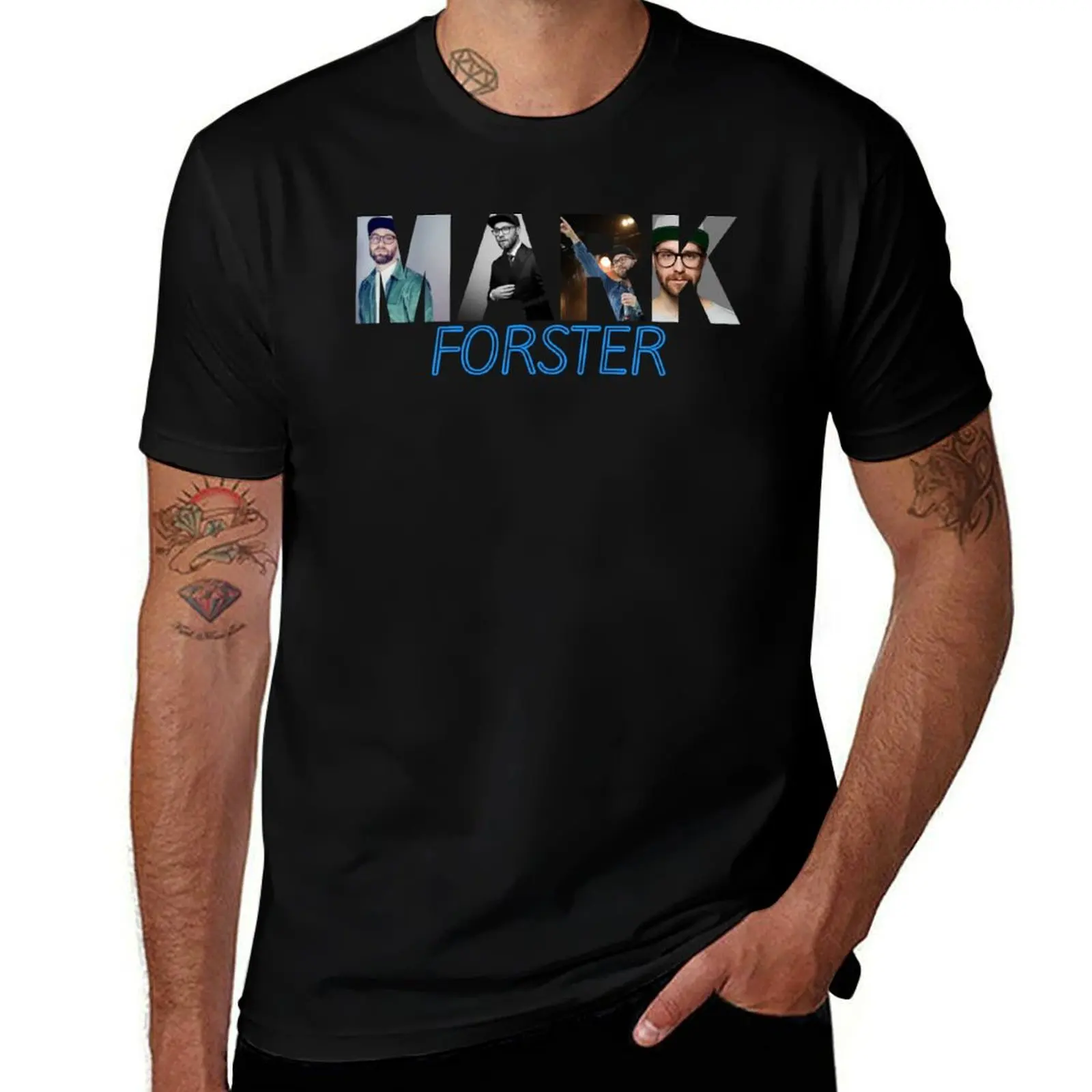 Mark Forster Hoodie Mark Forster Graphic T Shirt T-Shirt Sporty Casual Quick Dry T-Shirt