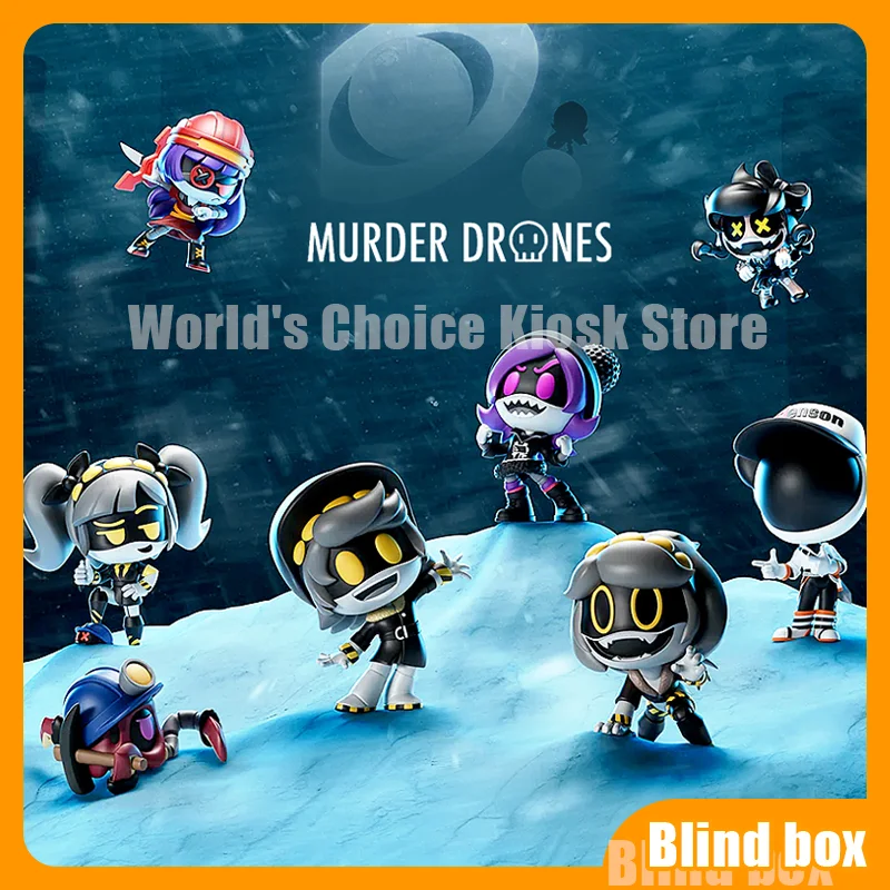 

Подлинная оригинальная новая периферия Glitch Inorganic Killer Protagonist Series Cyn и Uzi, слепая коробка, куклы, фигурки, игрушки, подарки