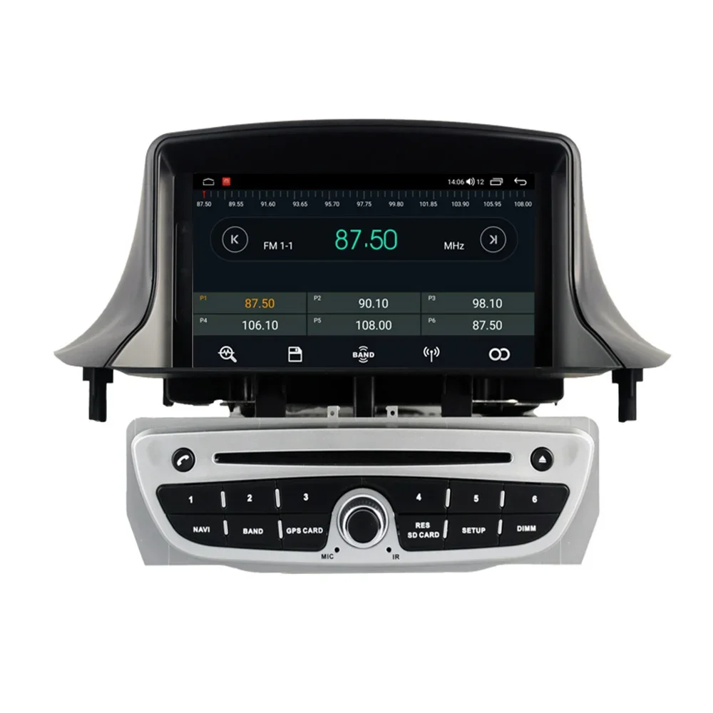 

For Renault Megane 3 Fluence 2009 - 2015 Android Car Radio Stereo Multimedia DVD Player 2 Din Autoradio GPS Navigation Unit Cam