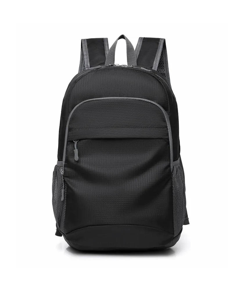 New nylon backpack outdoor backpack foldable schoolbag large capacity men's and women's lightweight mountaineering bag travel