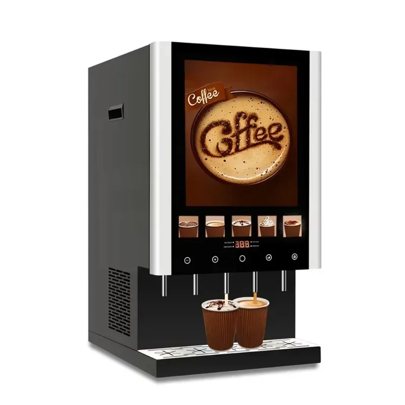 Coffee Maker Vending Machine Full Automatic Smart Commercial Operated for Business