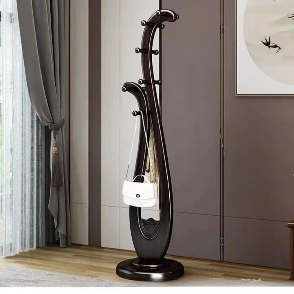 

All solid wood, hanger, floor, bedroom, simple, new Chinese style, retro, art