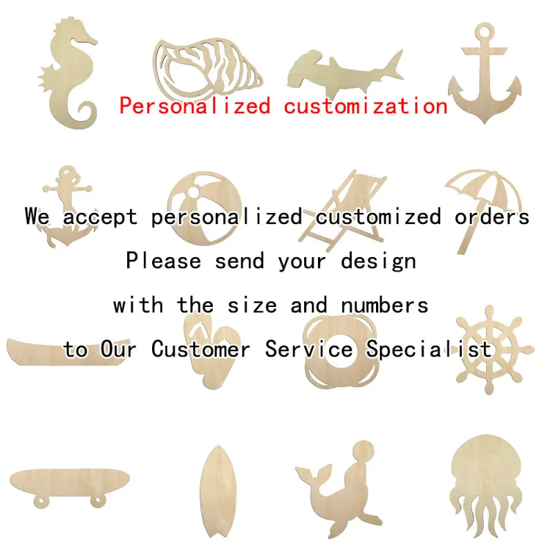 2-8-inch Unfinished Bird Shaped Wooden Blank Cut Wood Chips for Diy Craft Decoration Wedding Party Decoration