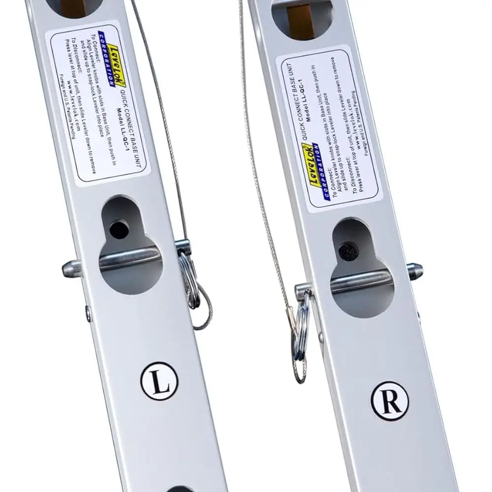 

KeyLok Base Units (pairs) for Attaching/Detaching KeyLok Ladder Levelers (NOT Included)