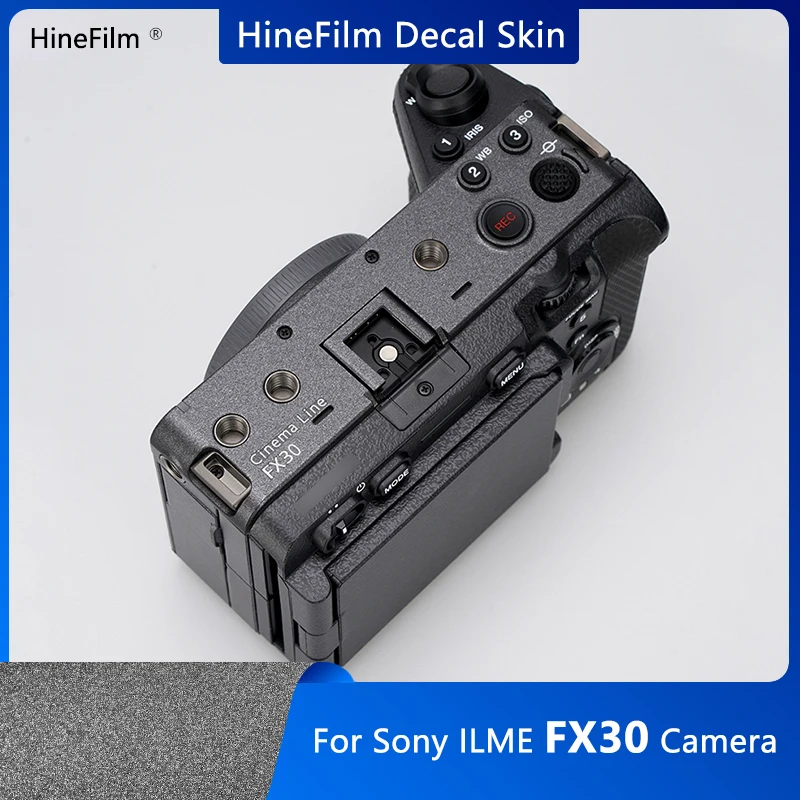 FX30 Camera Sticker Decal Skin for Sony ILME-FX30 Camera Skin Premium Wraps Cases Protective Guard Film Court Wraps Cover