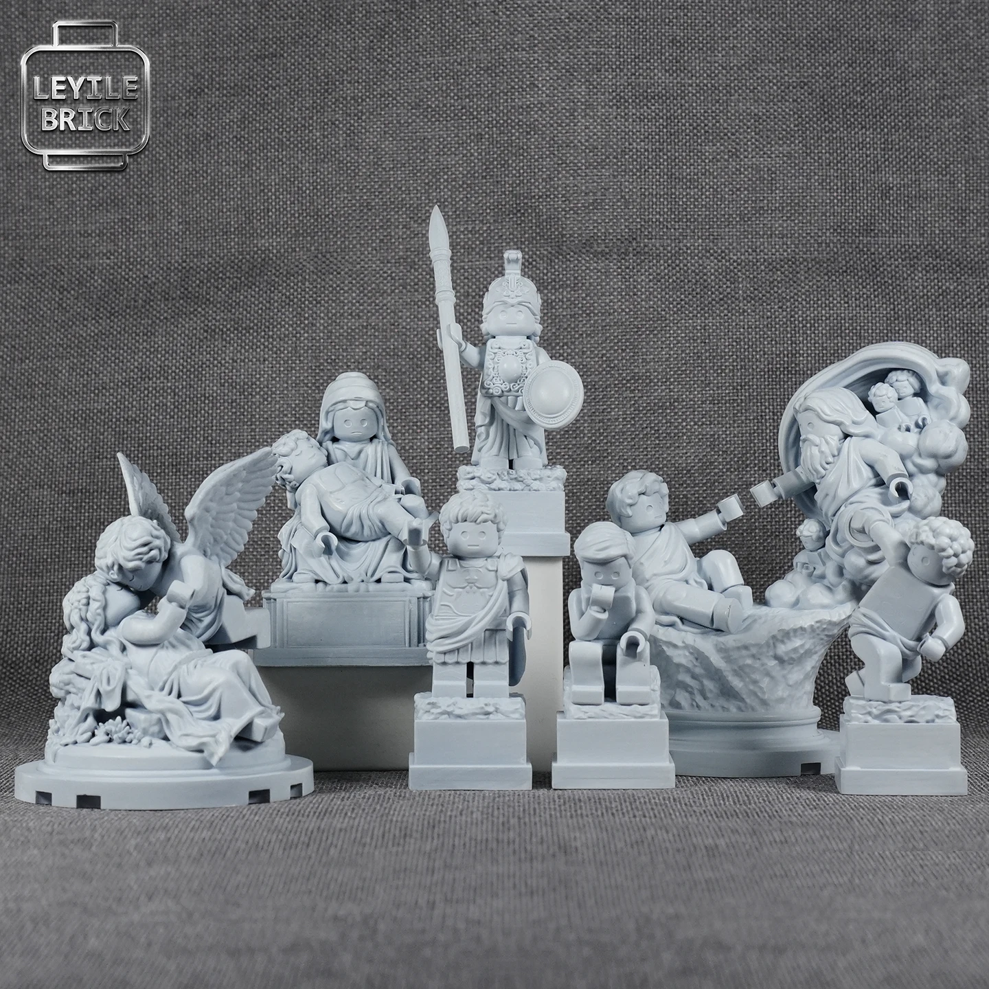  Compatible Athena Augustus Figure Accessories Building Blocks Toy for Ages 14 And above Unisex Collectible Models