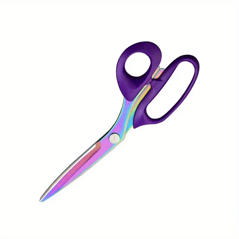 Extra Sharp Sewing Scissors Heavy Duty Titanium Coating Forged Stainless Steel Multi-Purpose Shears For Dressmaking Tailoring