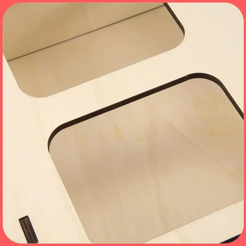 

AA89-Couch Arm Table Clip-On Sofa Armrest Tray Without 2 Bowls, Portable Wooden Snack Caddy With Drink Holders Easy To Use B
