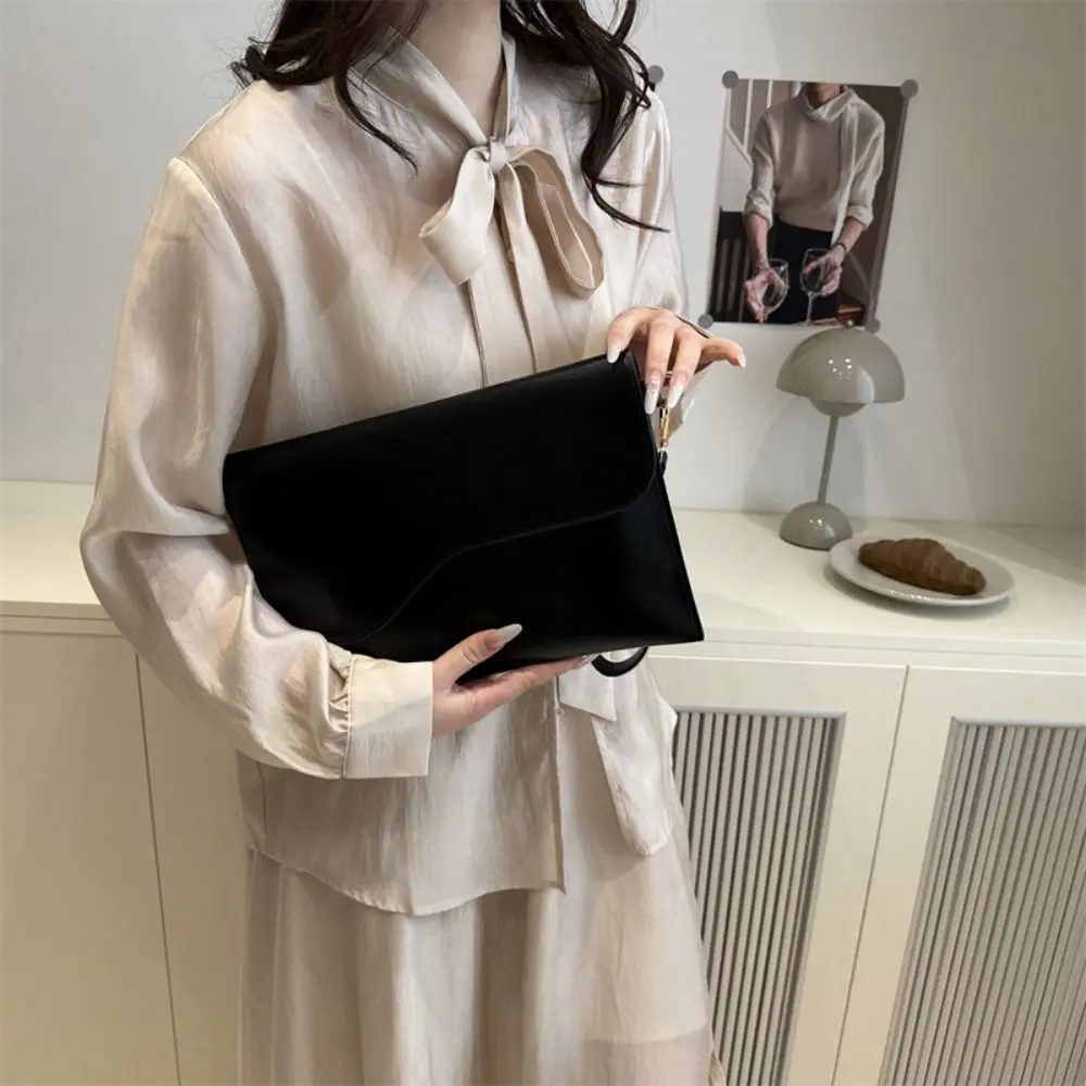 الموضة بلون ملف حمل حقيبة مكتب بولي Leather حقيبة جلدية الأعمال عادية وثيقة حقيبة يد الرجال النساء