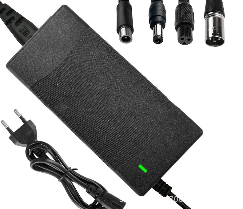 42 V/54.6 V 2A Elektrische Scooter Balans Lader Power Adapter Oplader Universeel Voor 36 25.2 V 25.9 V 25.6 V 24 V Lithium Batterij