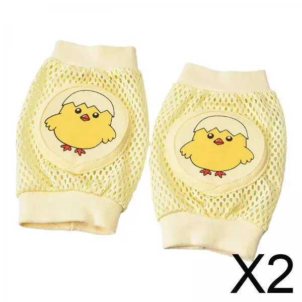 

Breathable Baby Knee Pads Anti Slip Toddler Crawling Protector Soft Mesh Cushion for Infant Safety Play