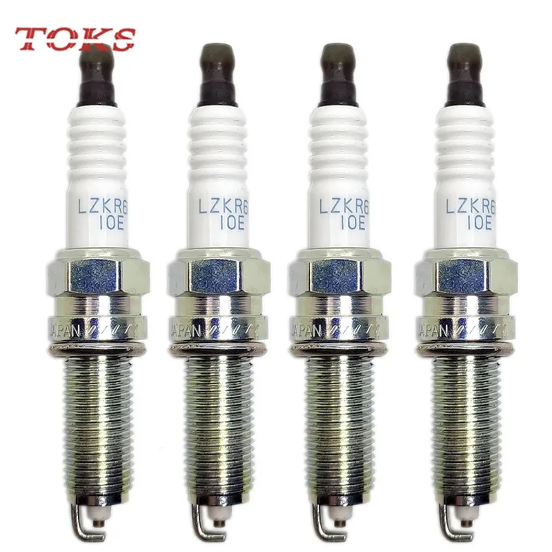 4pcs LZKR6B-10E 18855-10060 Car Spark Plug For Hyundai I20 I30 I35 IX20 KIA PRO CEE\'D CARENS SOUL VENGA RIO 1.4 1.6 18854-10080