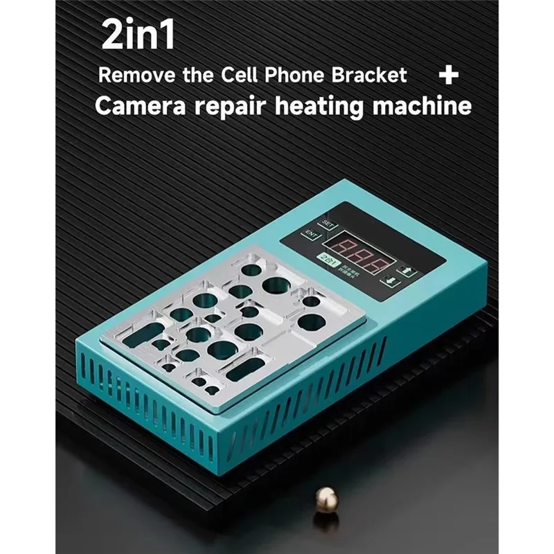 ABDJ-For Iphone 7 ~ 14 Pro Max 중간 프레임 제거 전면/후면 카메라 분해 수리용 가열 플랫폼 예열기 도구